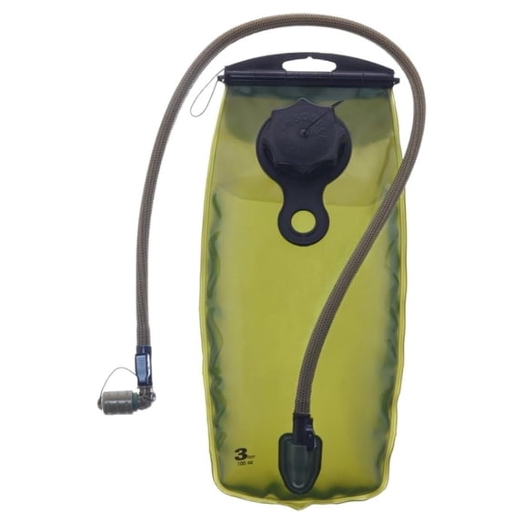 3L Hydration Bladder - Water Reservoir Backpack Pack - High Flow Storm Valve - Taste-Free BPA Free - Hiking Camping Cycling Running
