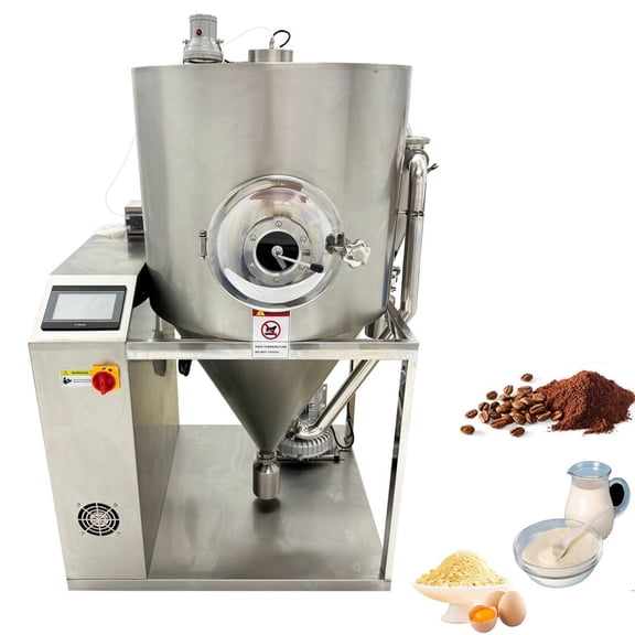 3L Lab Spray Dryer Liquid Drying Machine Milk Powder Coffee Powder Making Machine 220V 1PH