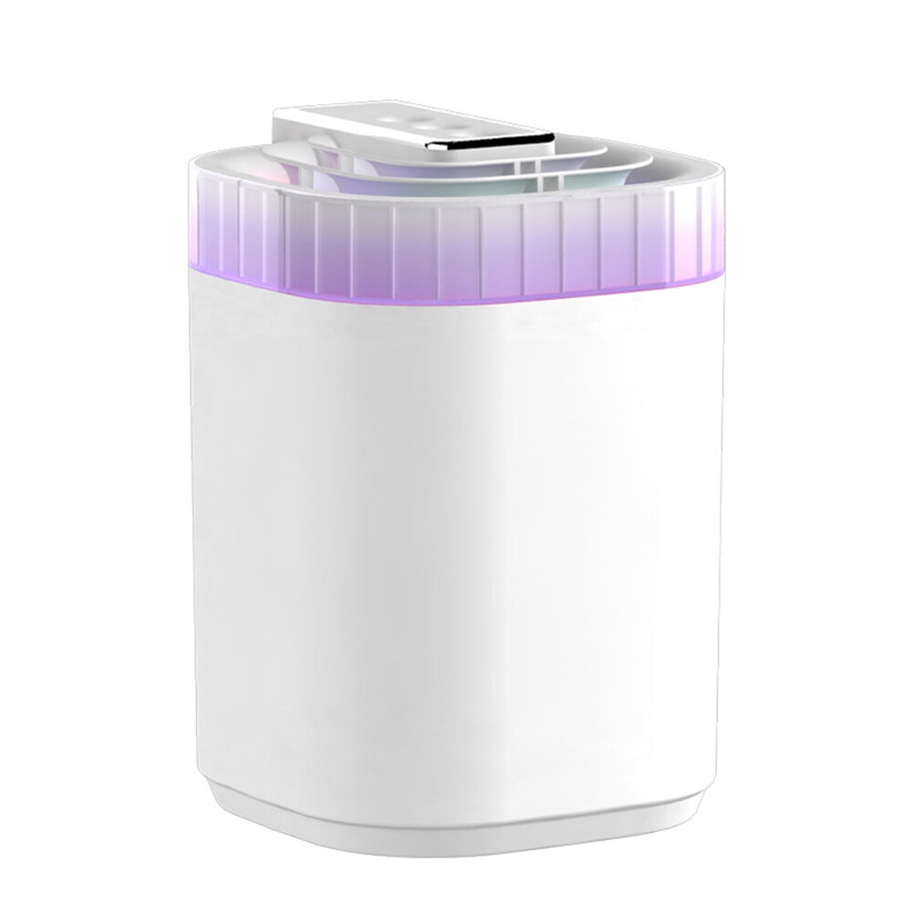 3L Large Capacity Cool Mist Humidifier with Three Nozzles High Mist Output Desktop Plant Humidifier 20dB Quiet Multicolor Light Auto Shut-Off for Bedroom Living Room Office Nursery White