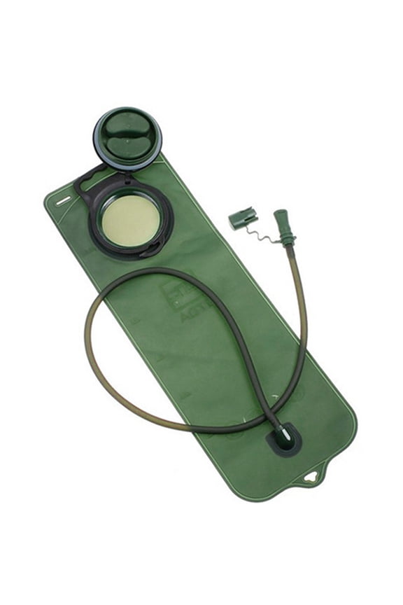 3L LeakProof Hydration Bladder with Silicone Mouthpiece for Outdoor Sports Material Large Filling Opening and Secure Connector