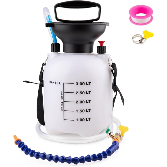 3L Transmission Fluid Pump, Manual Fluid Transfer Pump, Oil  Pump for Automotive, Oil Transmission Fluid Transfer Pump with Teflon Tape