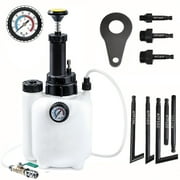 3L Transmission Fluid Pump Manual Oil Transfer Pump Fluid Transfer Pump Oil Filling Filler System Tool Extractor Tool Kit with Adapters