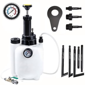 3L Transmission Fluid Pump Manual Oil Transfer Pump Fluid Transfer Pump Oil Filling Filler System Tool Extractor Tool Kit with Adapters