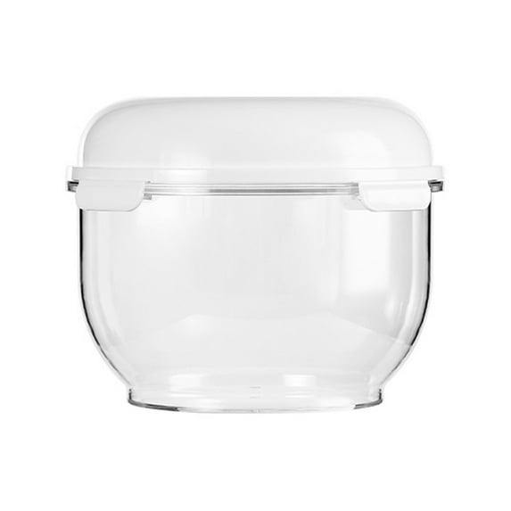 3L Transparent Dough Proofing Container with Lid - Non-Stick Pizza & Bread Fermentation Bowl, Airtight Food Storage (Color as Shown)