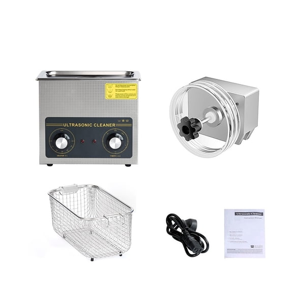 3L Ultrasonic Vinyl Record Cleaner With Bracket For Wash 7 Inch EP Discs Clean 2 Records ,Strong Cleaning
