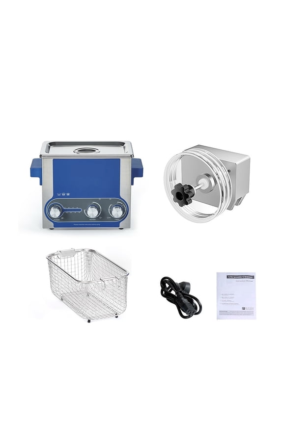 3L Ultrasonic Vinyl Record Cleaner With Bracket For Wash 7 Inch EP Discs P3 And VC03 ,Strong Cleaning