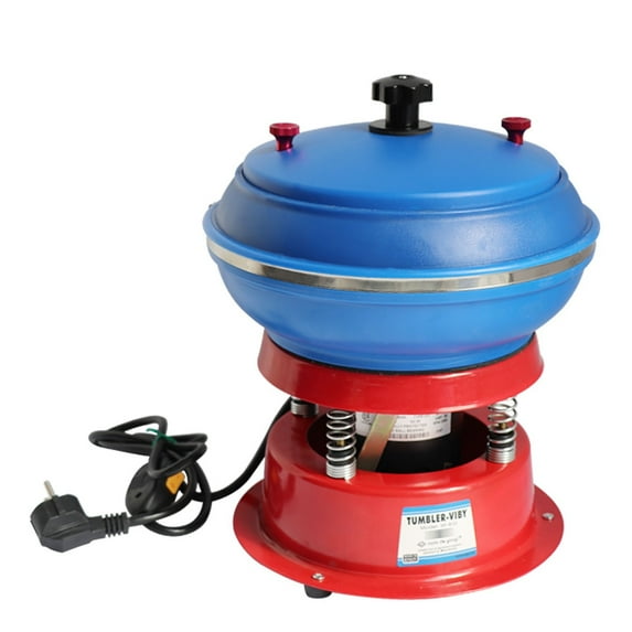 3L Vibrating Tumbler Stone Tumblers Metal Rock Tumbler Jewelry Polished Machine for Jewelry Pearl Vibrator Polishing Tumblering