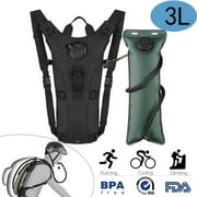 3L Water Bladder Bag Hiking Camping Hydration Backpack Outdoor