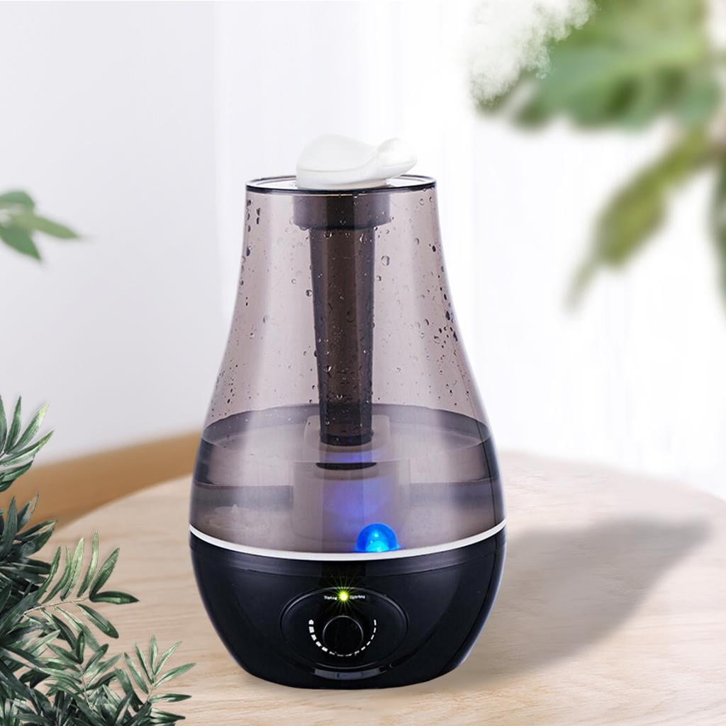 3L Water Tank Humidifier Portable Adjustable for Babies Nursery Bedroom