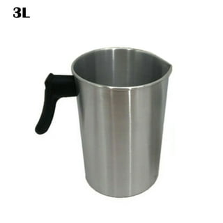  Wax Melting Pot, 3L Candle Melting Pot Wax Melting Pitcher with  Comfortable Handle Heat Resistant Candle Making Pitcher for DIY Crafting  Accessories : Arts, Crafts & Sewing