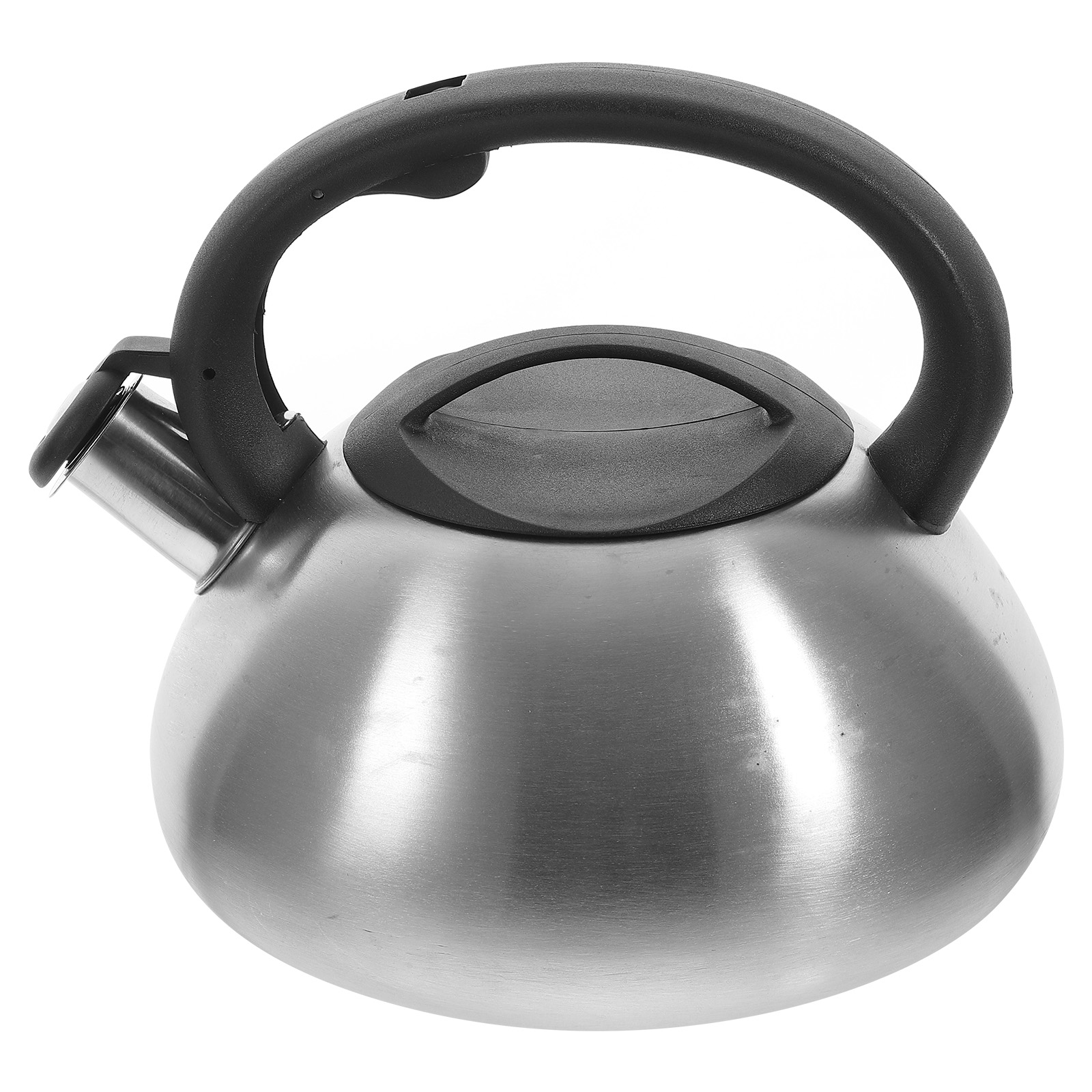 3L Whistling Tea Kettle Flat Bottom Whistling Stovetop Tea Kettle