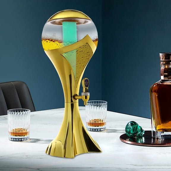 3L Wine Dispenser, Wine Dispenser, Beverage Dispenser with Ice Tube