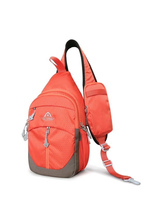 3L men's/women's shoulder crossbody bag, nylon sling chest bag, lightweight small backpack for travel, hiking and gym