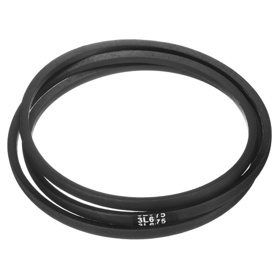 Uxcell 3L675 Classic Wrapped Rubber V-Belt, 67.5"(1715mm) Outside Circumference, 3L Profile V Belt 3/8" Width 7/32" Height