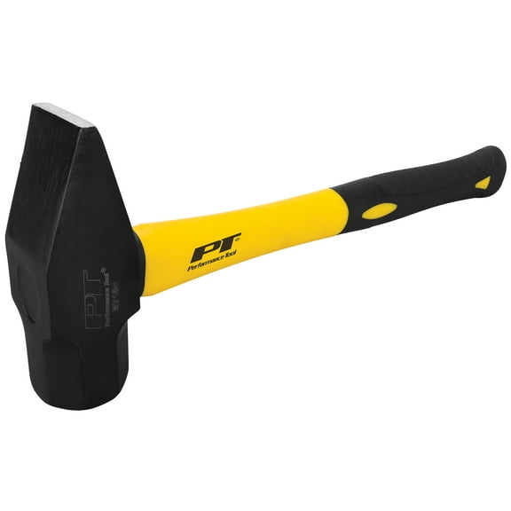 Performance Tool M7104 3 Pound Cross Pein Hammer With Fiberglass Handle