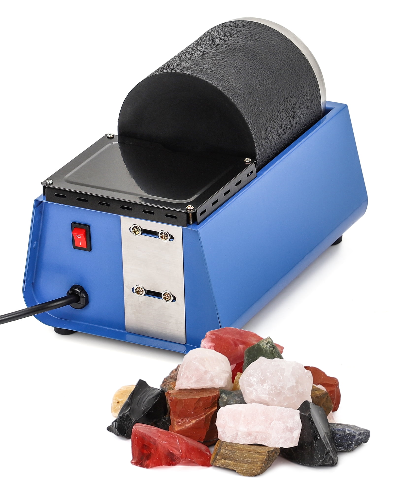 [3LBS] Professional Rock Polisher Tumbler Kit Includes Rough Gemstones