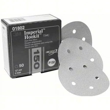 6" Purple Clean Sanding Hookit Disc, P320 Grit