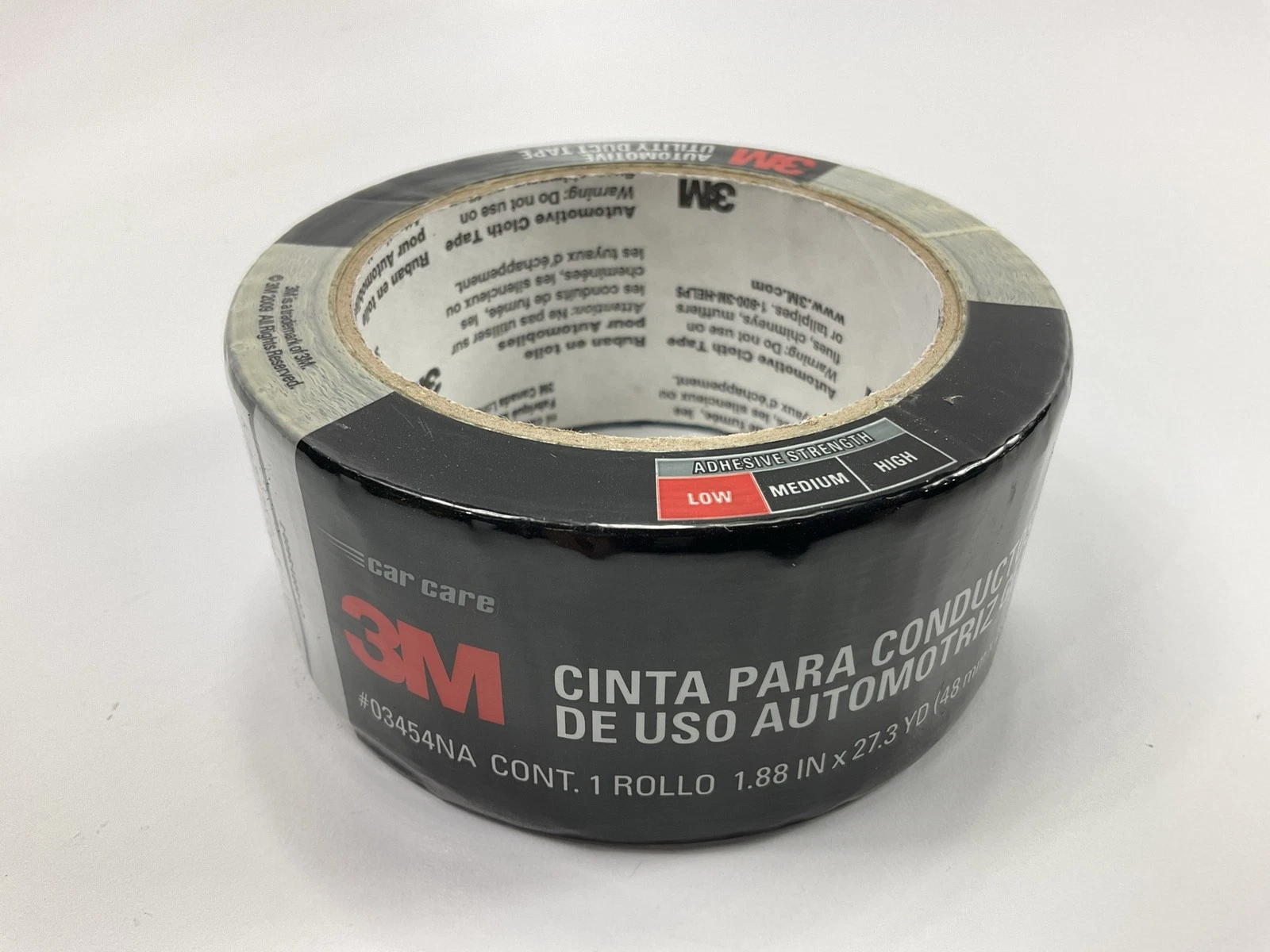 3M 03454Na Automotive Utility Duct Tape 1.88" X 27.3 Yds.