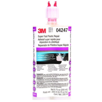 3M 04247, Super Fast Plastic Repair Adhesive