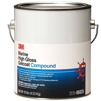 3M 06025, Marine Buffing Compound
