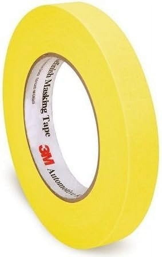 3M 6652 Automotive Yellow Masking Tape 388N, 06652, 18 mm x 55 m MMM-6652
