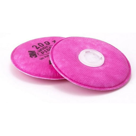 3M 07000 P100 Particulate 2091 Filter, 12 Pairs