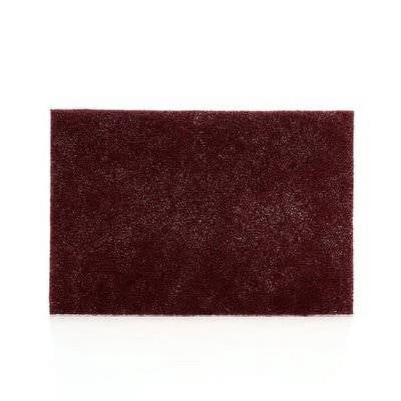 3M 07447 Scotch-Brite yIzhl Maroon General Purpose Hand Pad (80 EA in 4 boxes)