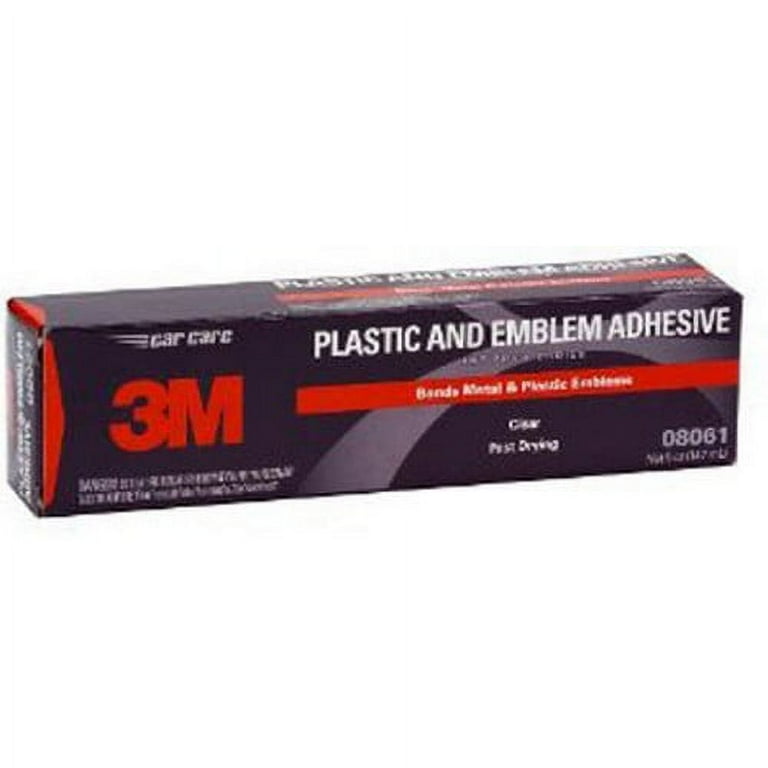 3M 08061 Interior/Exterior Plastic/Emblem Adhesive Glue