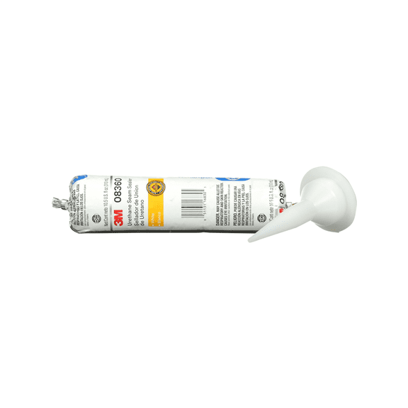 3M Urethane Seam Sealer 08360, White, 310 mL Foil Pack