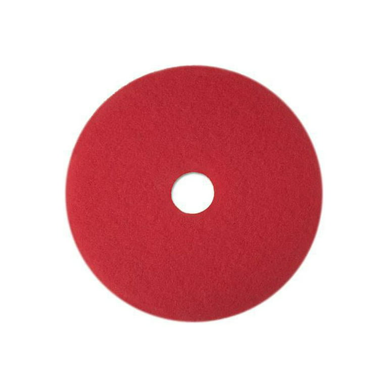 Red 3M Floor Scrubbing Pad, For Cleaning, Size: 17