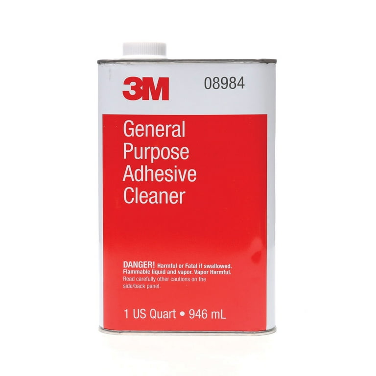 3M 08984 General Purpose Adhesive Cleaner, 1 Quart