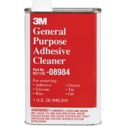 3M 08984 General Purpose Adhesive Cleaner, 1 Quart
