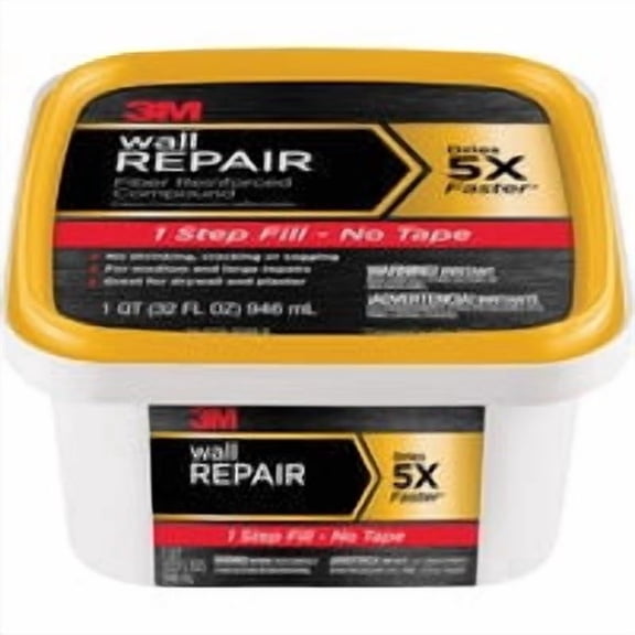 3M 1-Step Wall Repair Spackling Compound - Pack of 10