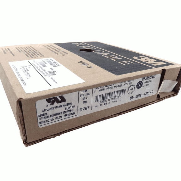 3M 100 Foot 28AWG Stranded 0.05 Pitch Round Conductor Flat Cable HF365/24SF