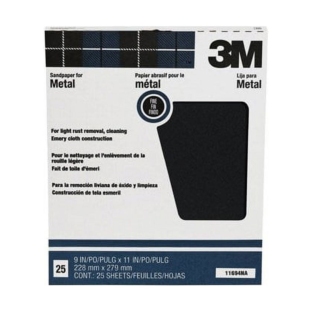 3M 11694 ProPak Emery Cloth, 9" x 11"