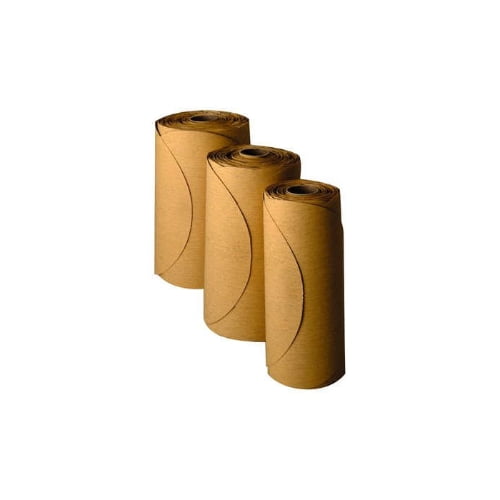 3M 1325 6 in. Gld. 320 Stikit Gold Film Disc Roll- 6 in. P320- 75 Discs per Roll