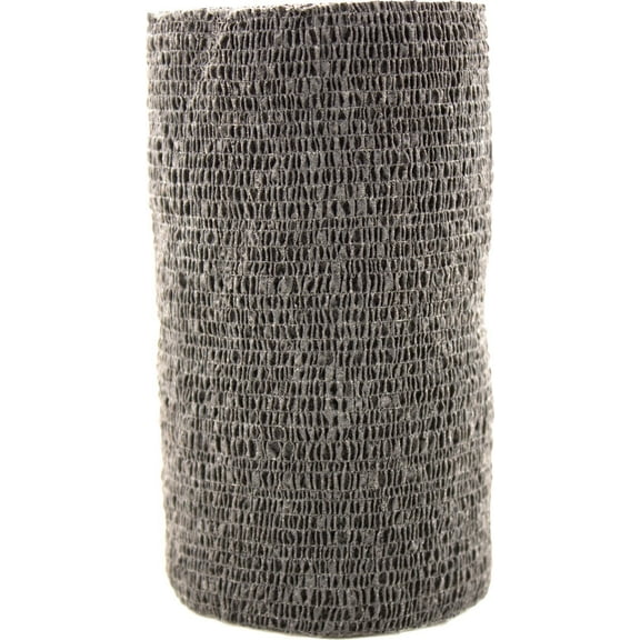 3M 1410BK Vetrap Horse Bandaging Tape, Black, 4-in. x 5-Yds. - Quantity 18