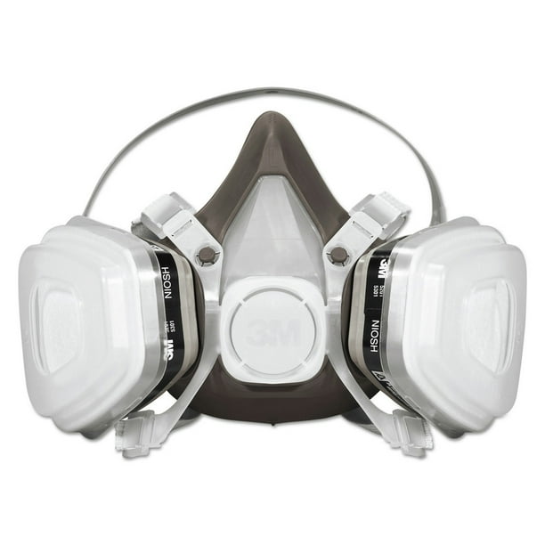 how to clean basement walls 3M 142-53P71 Half Facepiece Disposable Respirator Assembly