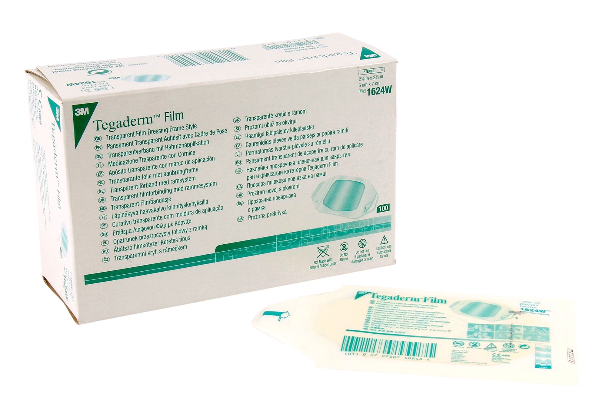 3M Tegaderm Transparent Film Dressing, 2 3/8