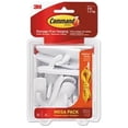 thumbnail image 1 of 3M 17001MPES 3 lbs General Purpose Hooks Plastic, White - 20 Hooks & 24 Strips per Pack, 1 of 1
