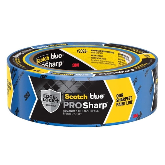 3M 18-Rolls of 1.88" x 60 yds 2093+-48EC ScotchBlue Blue PROSharp Advanced Multi-Surface Painter's Tape with Edge-Lock+ Technology