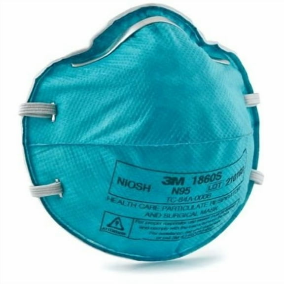 3M 1860S N95 Particulate Respirator and Surgical Mask 1/EA