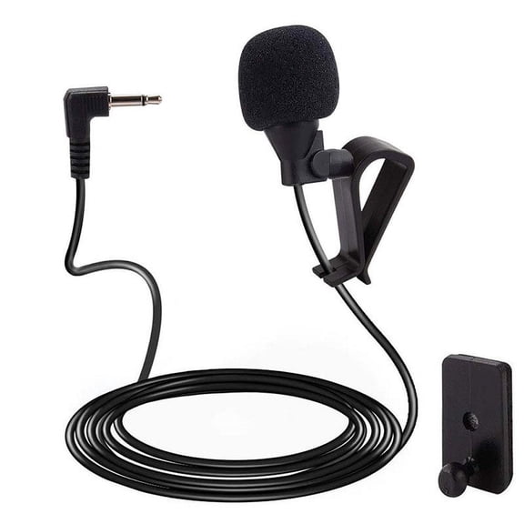 3M 2.5mm External Microphone for Car Pioneer Stereos Radio Receiver Omni-Directional-