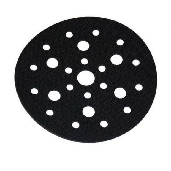 3M 20445 Clean Sanding Disc Pad Hook Saver, 6 in Dia, Hook and Loop Attachment Black