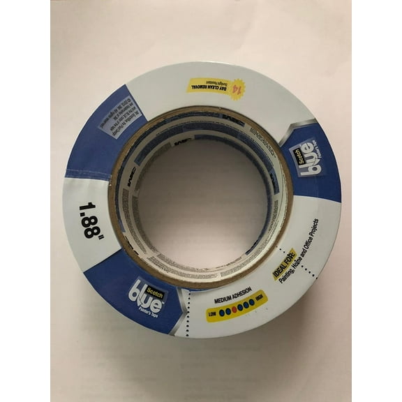 3M 2090-48 Scotch Blue Painters Masking Tape 1.88 in x 60 yd 6 Pack