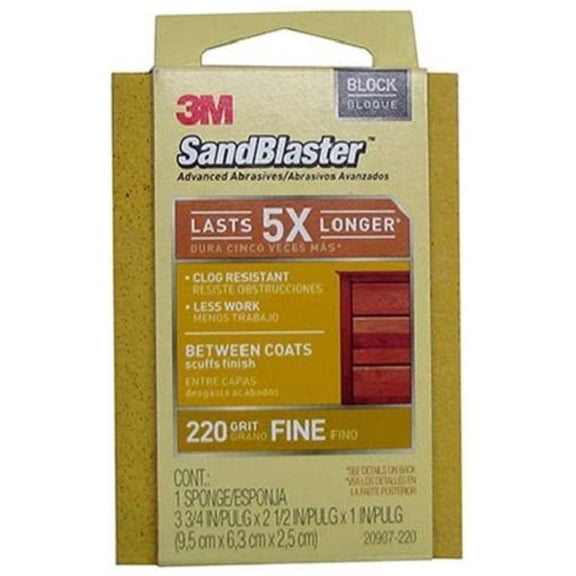 3M 20907-220, 3.75 x 2.5 x 1-Inch