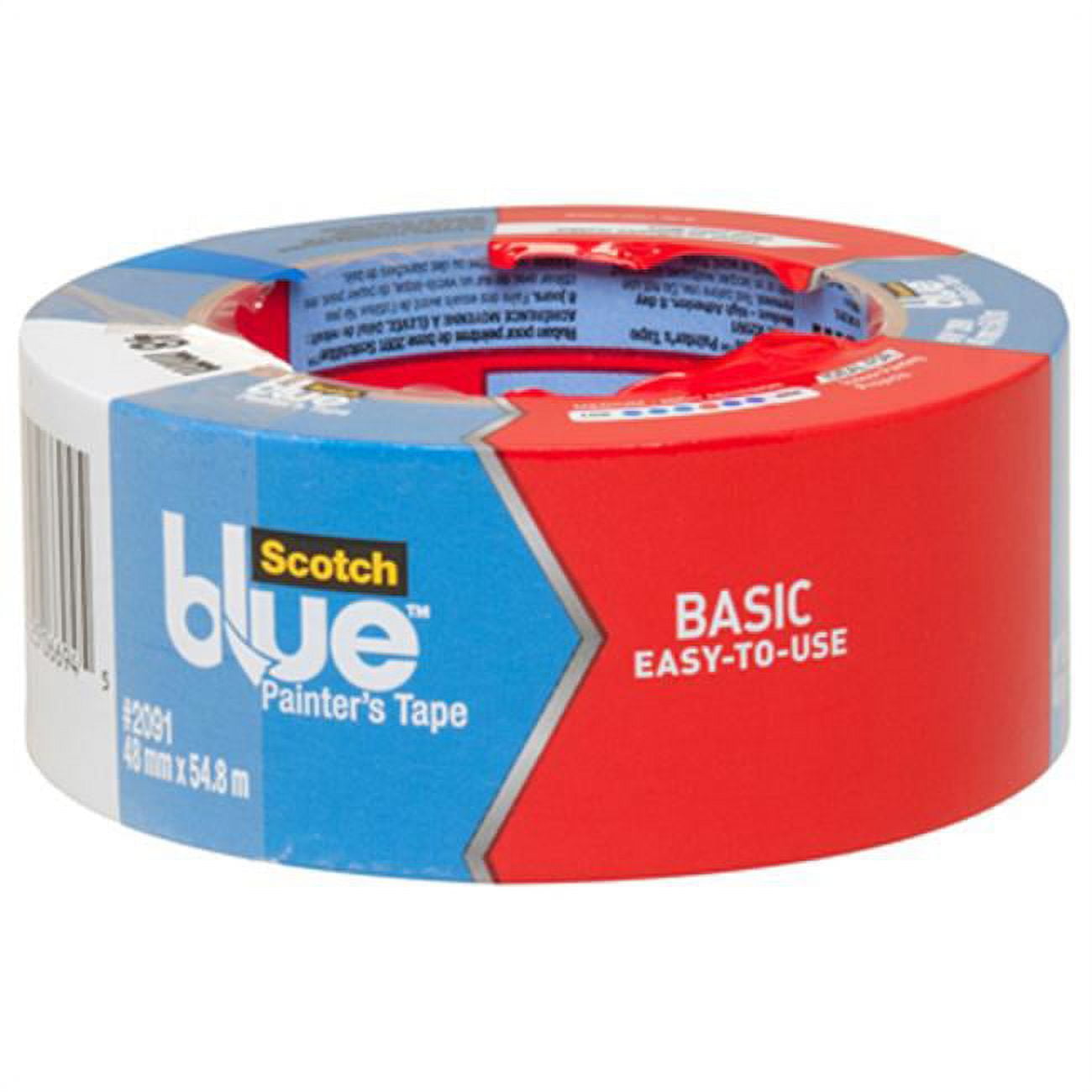 3M 209148 1.89 in. x 60 Yard Scotch Blue Basic Painters Tape