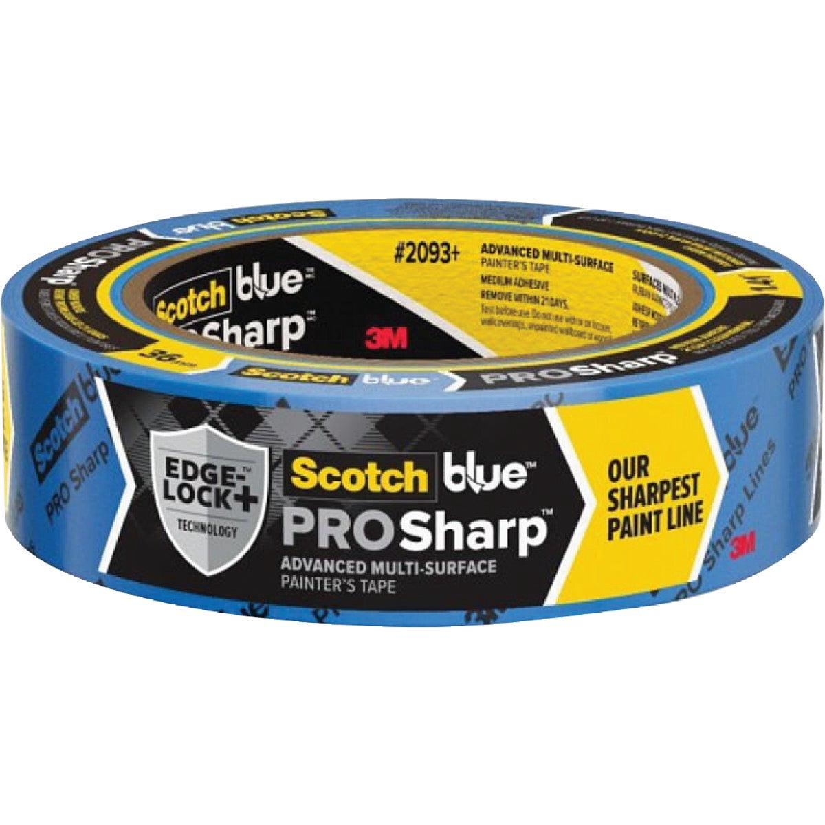 3M 2093EL-36N 1.41" Scotch Blue™ Advanced Multi Surface Painters Tape