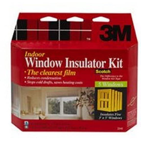 3M 2141W-6 Interior Shrink Film Window Kit