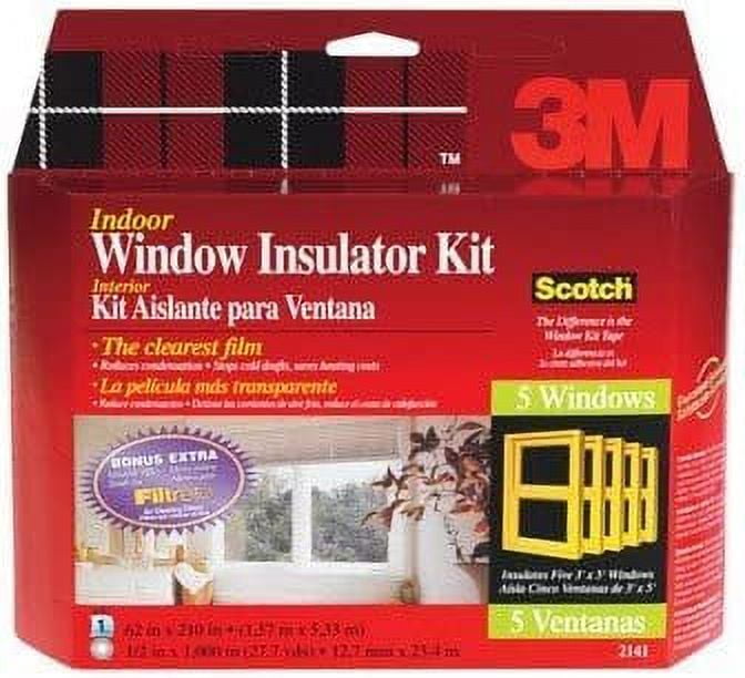 3M 2141W6 Interior Shrink Film Window Kit